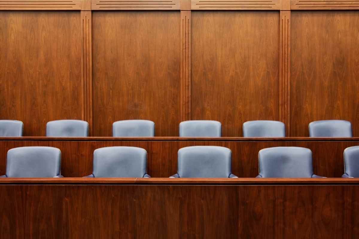 Empty jury in criminal justice court