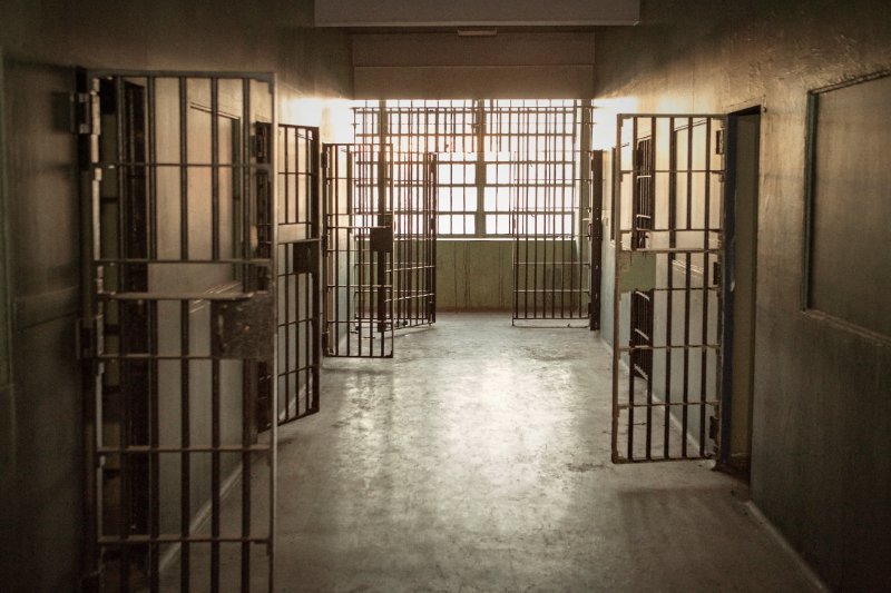 prison with open cell doors